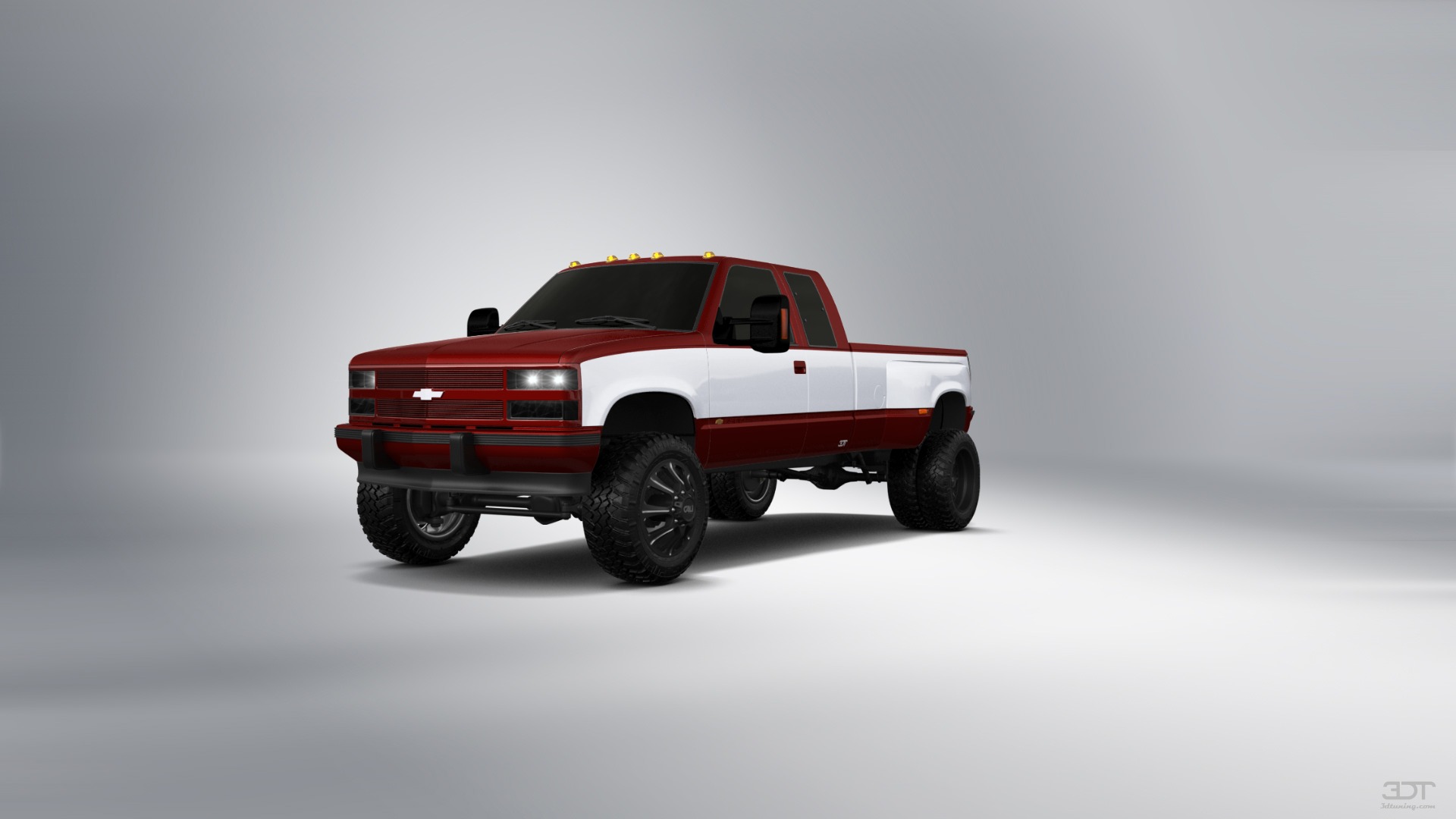 Chevrolet K3500 Extended Cab Pickup Truck 1988