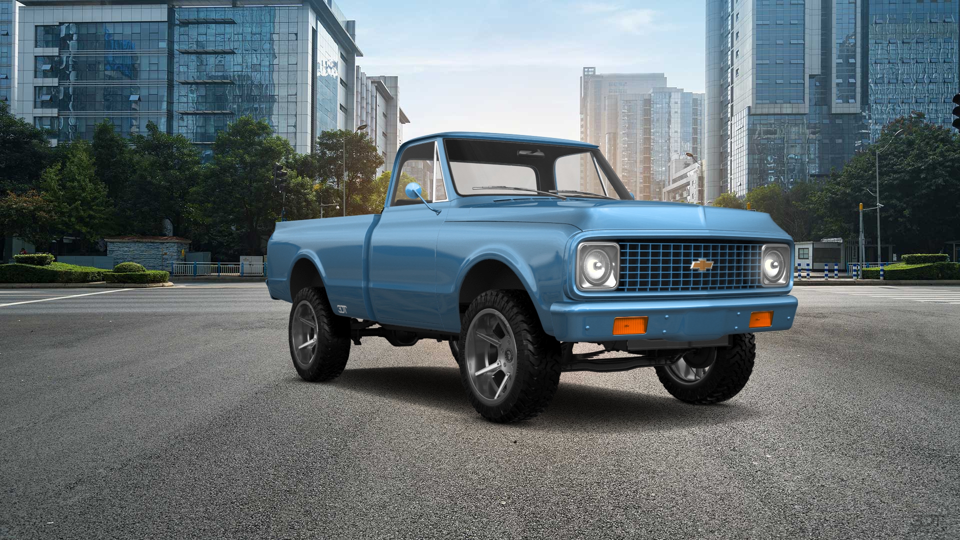 Chevrolet C-10 Cheyenne 2 Door pickup truck 1972