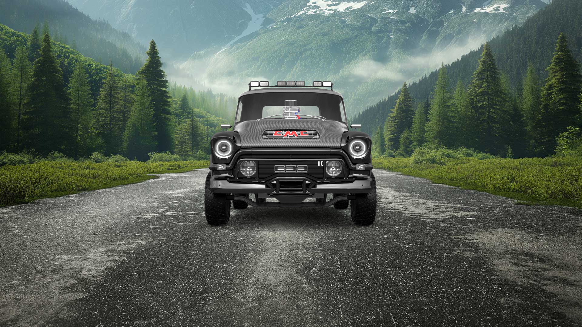 GMC 100 Stepside 2 Door pickup truck 1957
