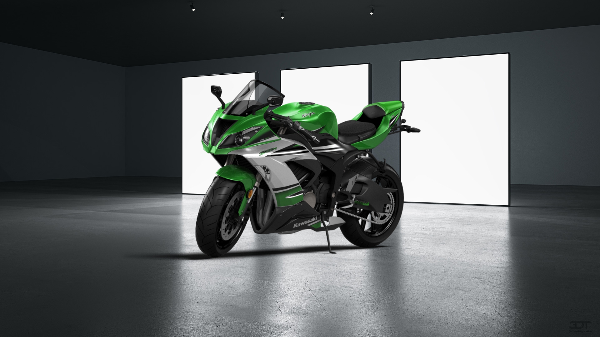 Kawasaki Ninja ZX 6R Sport Bike 2015 tuning