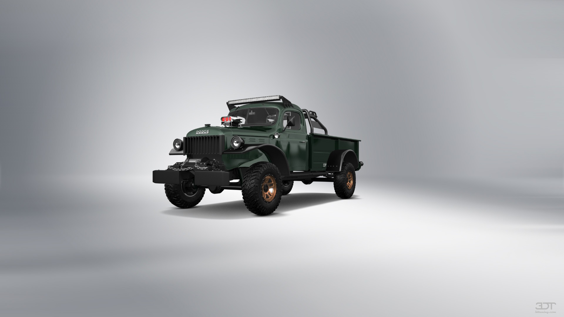 Dodge Power Wagon 2 Door pickup truck 1947 tuning