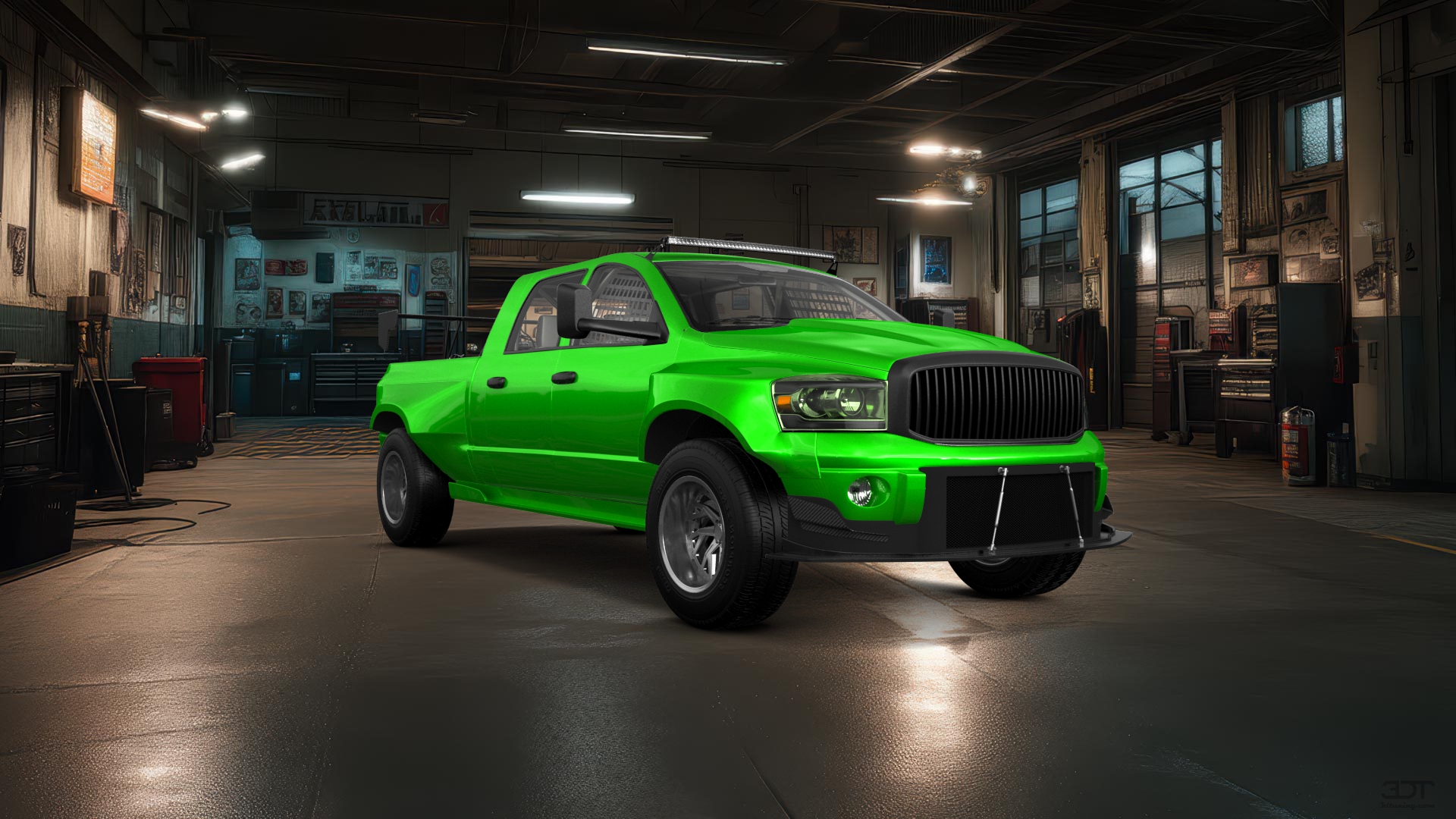 Dodge Ram 2500 4 Door pickup truck 2007 tuning