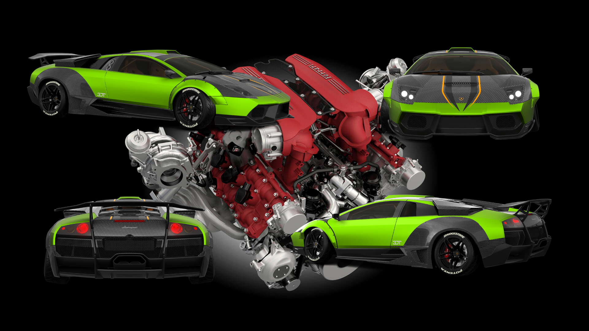 Lamborghini Murcielago 2 Door Coupe 2001 tuning