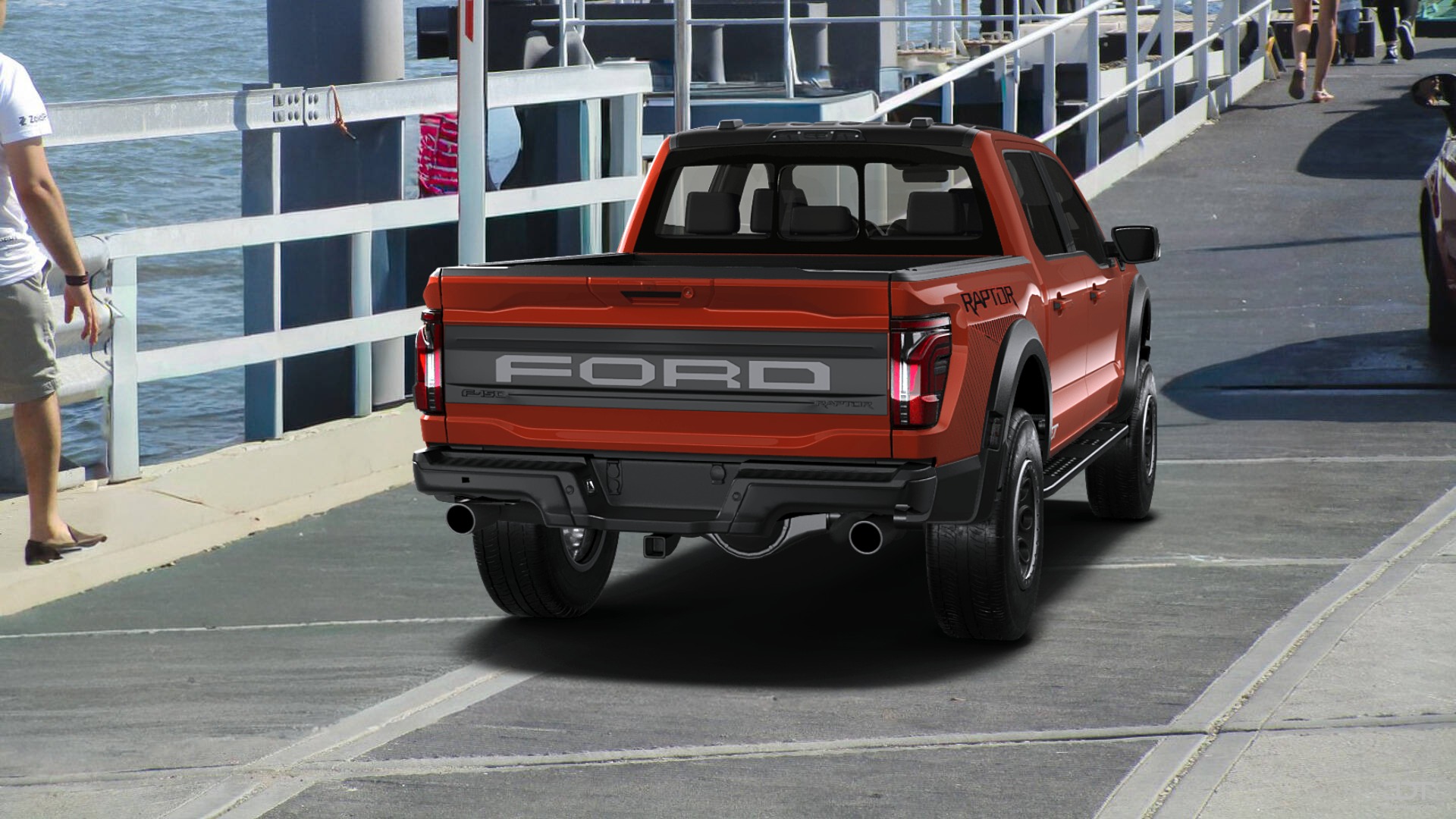 Ford F-150 Raptor 4 Door pickup truck 2024 Images