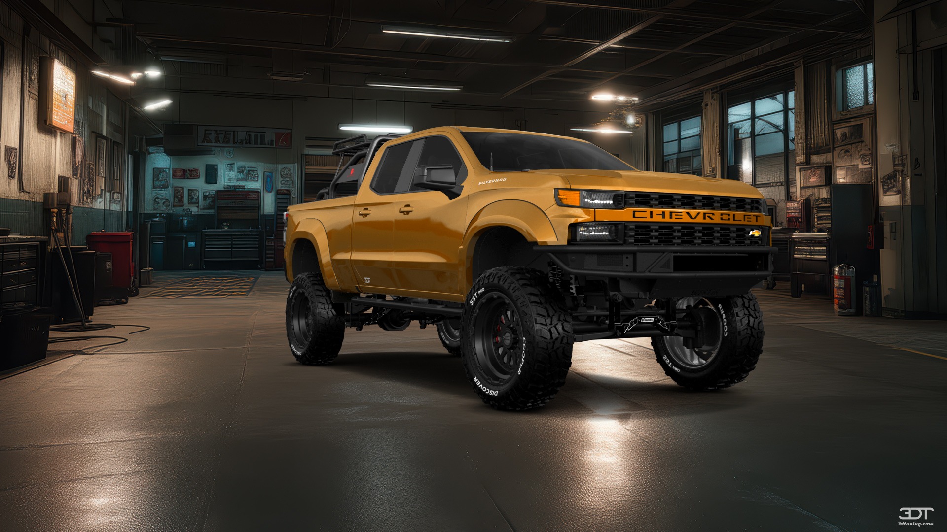 Chevrolet Silverado 1500 6.6 ft box 4 Door pickup truck 2021 tuning