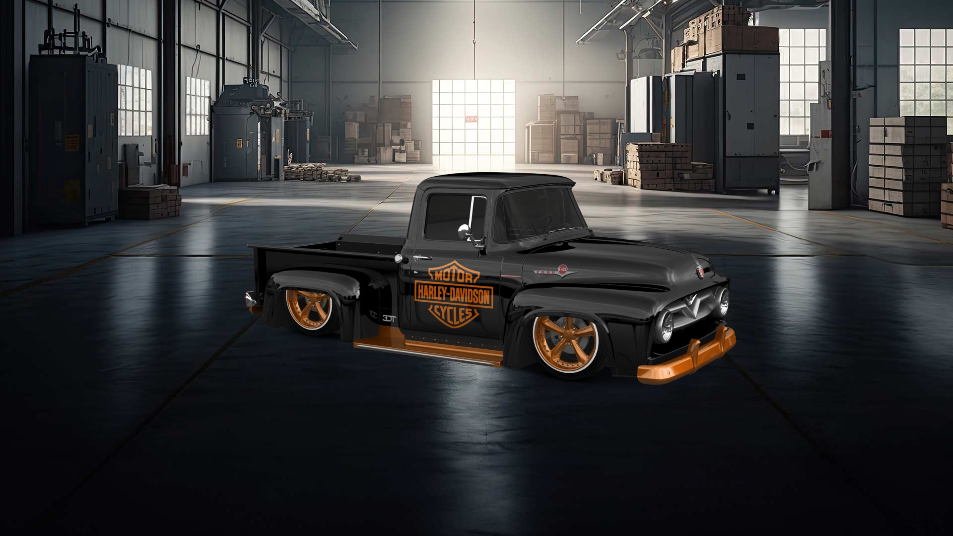 Ford F-100 2 Door truck 1956 tuning
