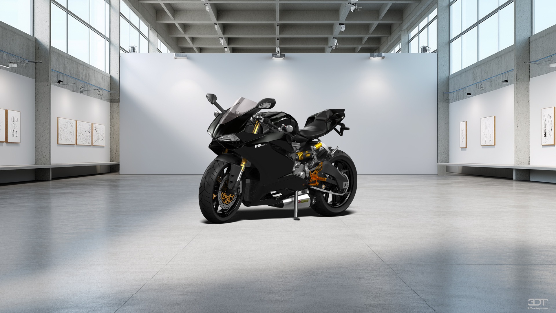 Ducati 899 Panigale Sport Bike 2015 tuning