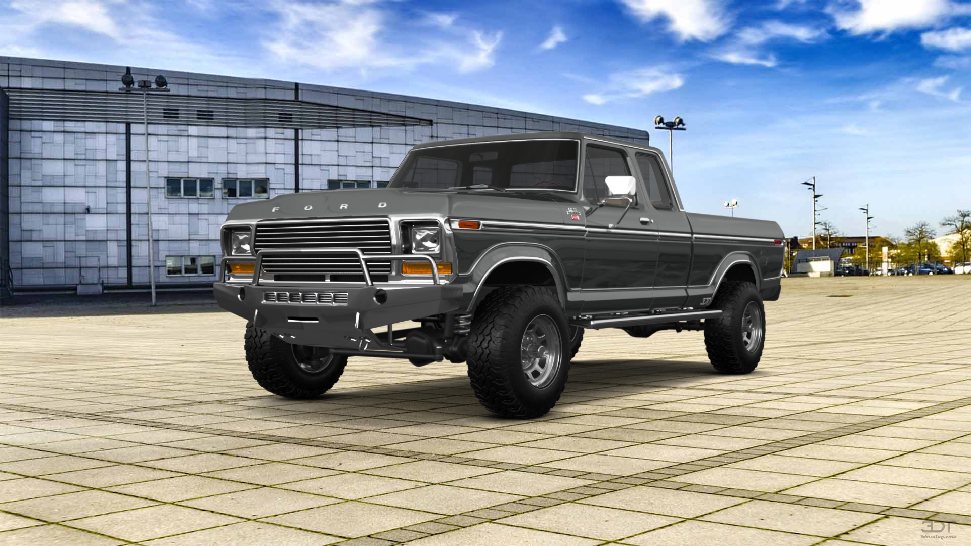 Work classic Ford F-150 Supercab 1978