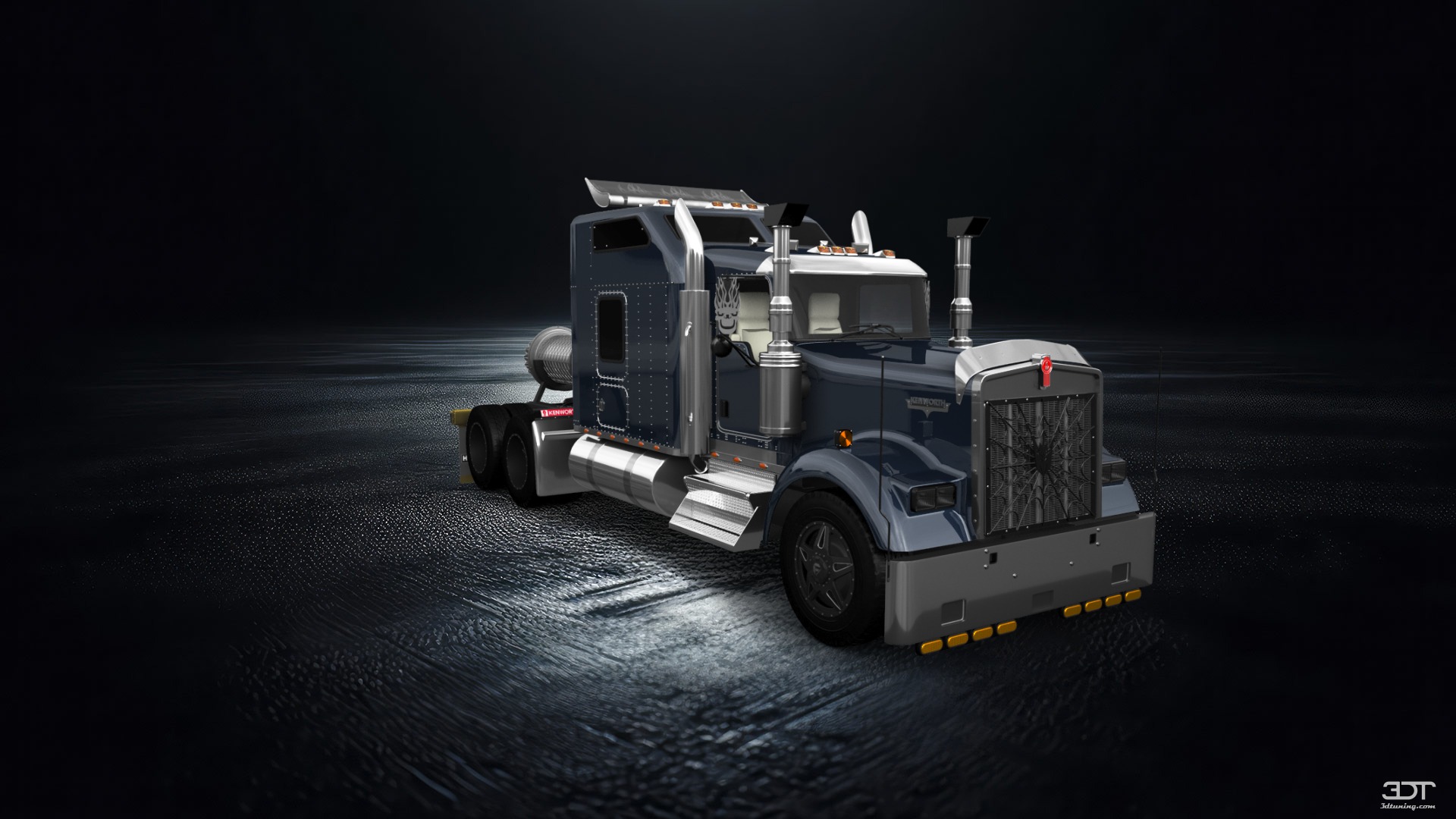 Kenworth W900 Sleeper Cab Truck 2015 tuning