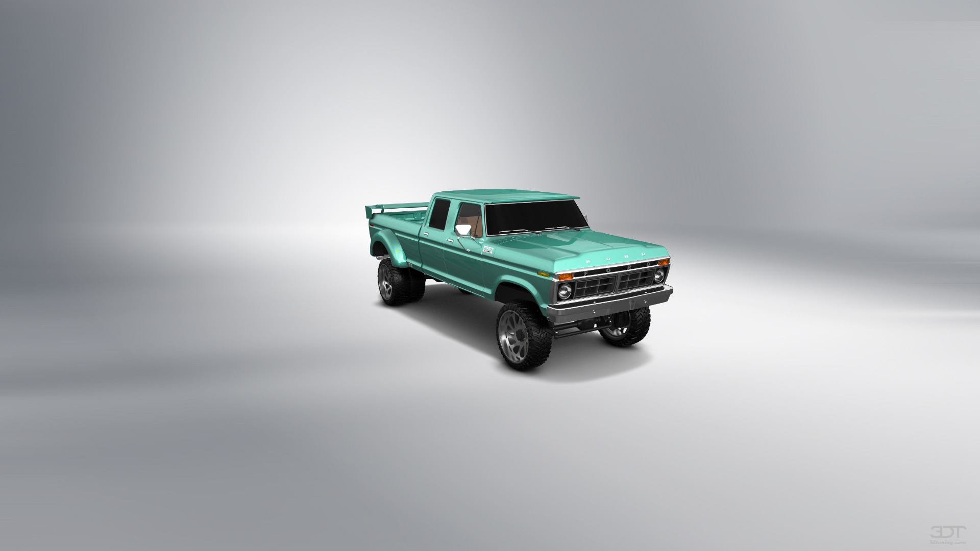 Ford F-350 Dually 4 Door pickup truck 1973
