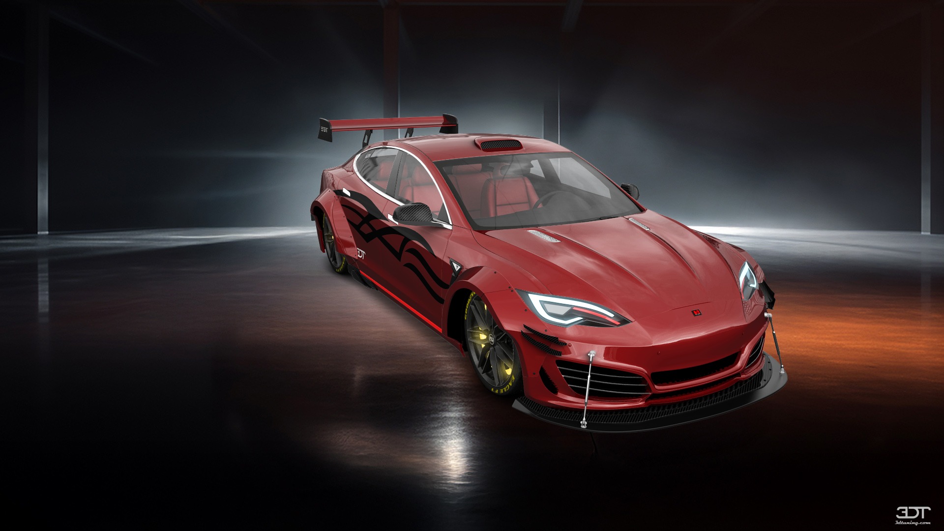 Tesla Model S 5 Door Liftback 2013 tuning