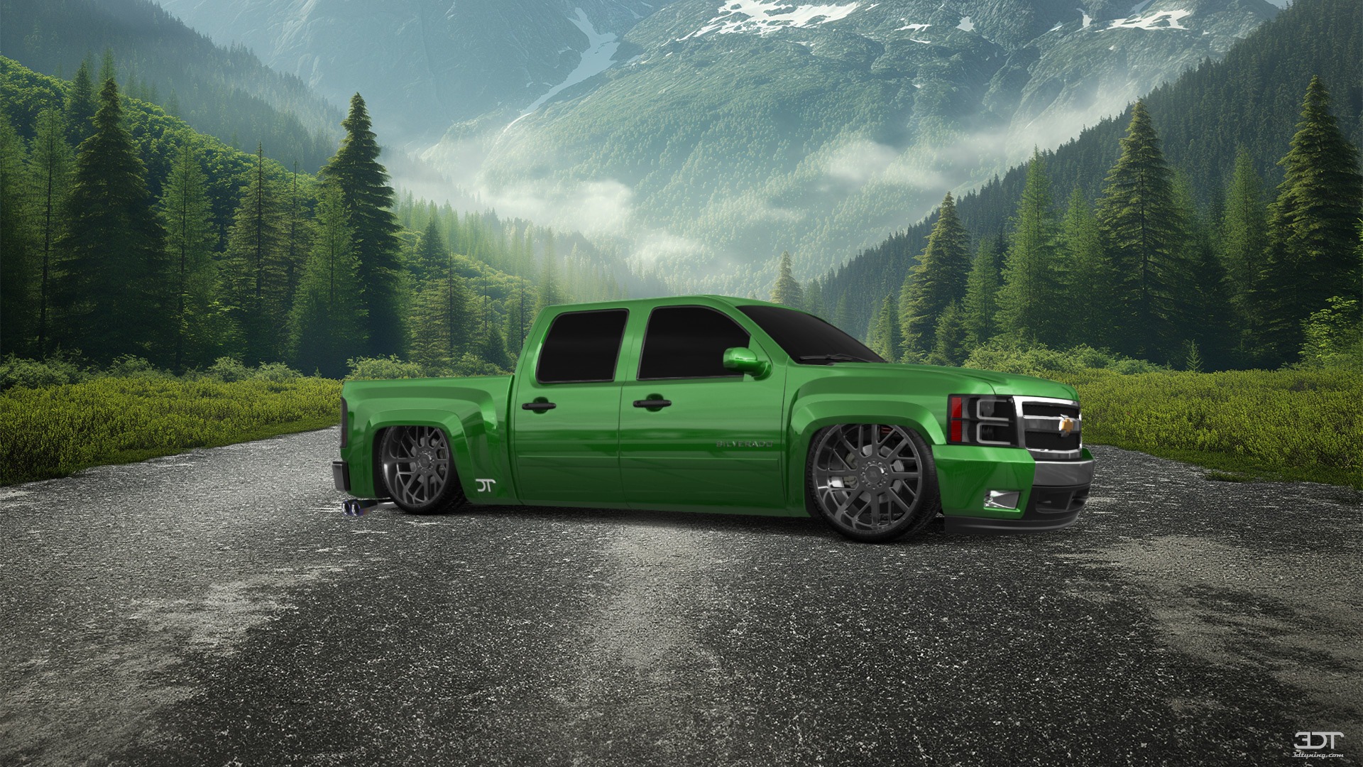 Chevrolet Silverado 1500 Crew Cab 4 Door pickup truck 2007