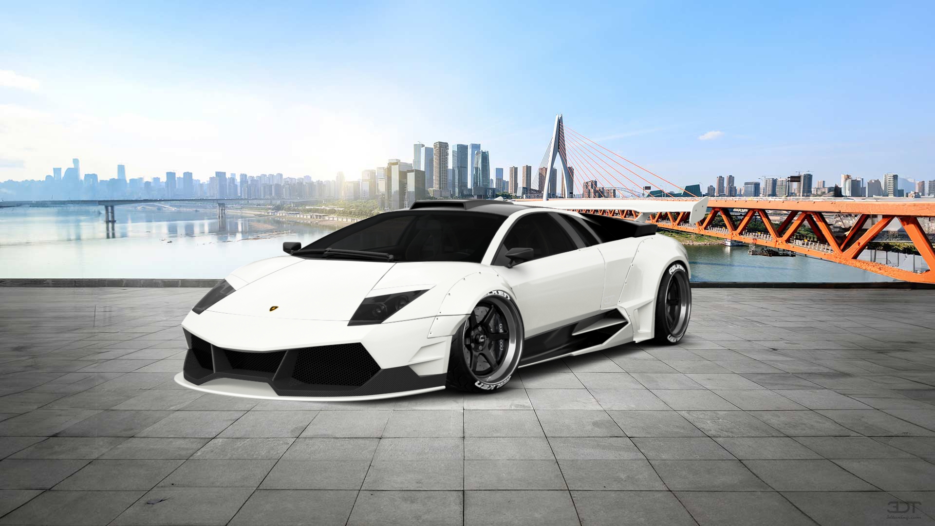 Lamborghini Murcielago 2 Door Coupe 2001 tuning