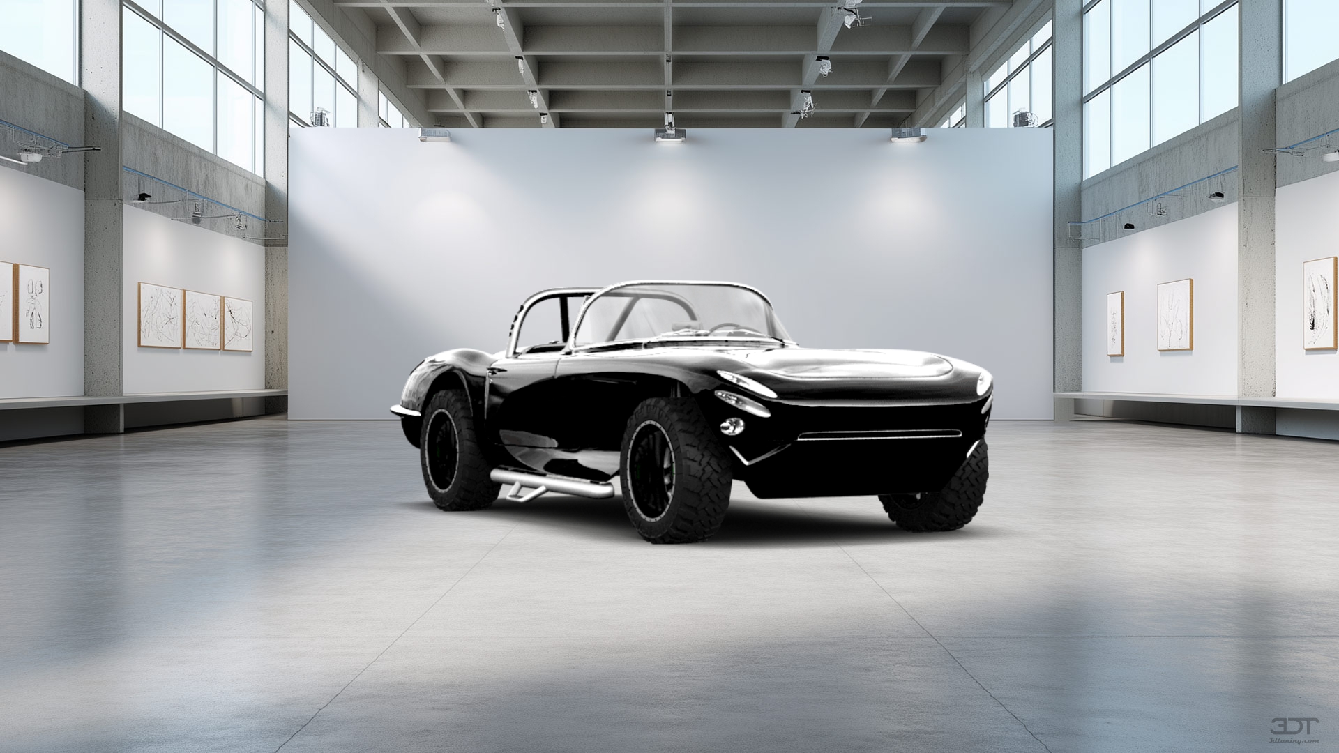 Chevrolet Corvette Convertible Coupe 1958 tuning