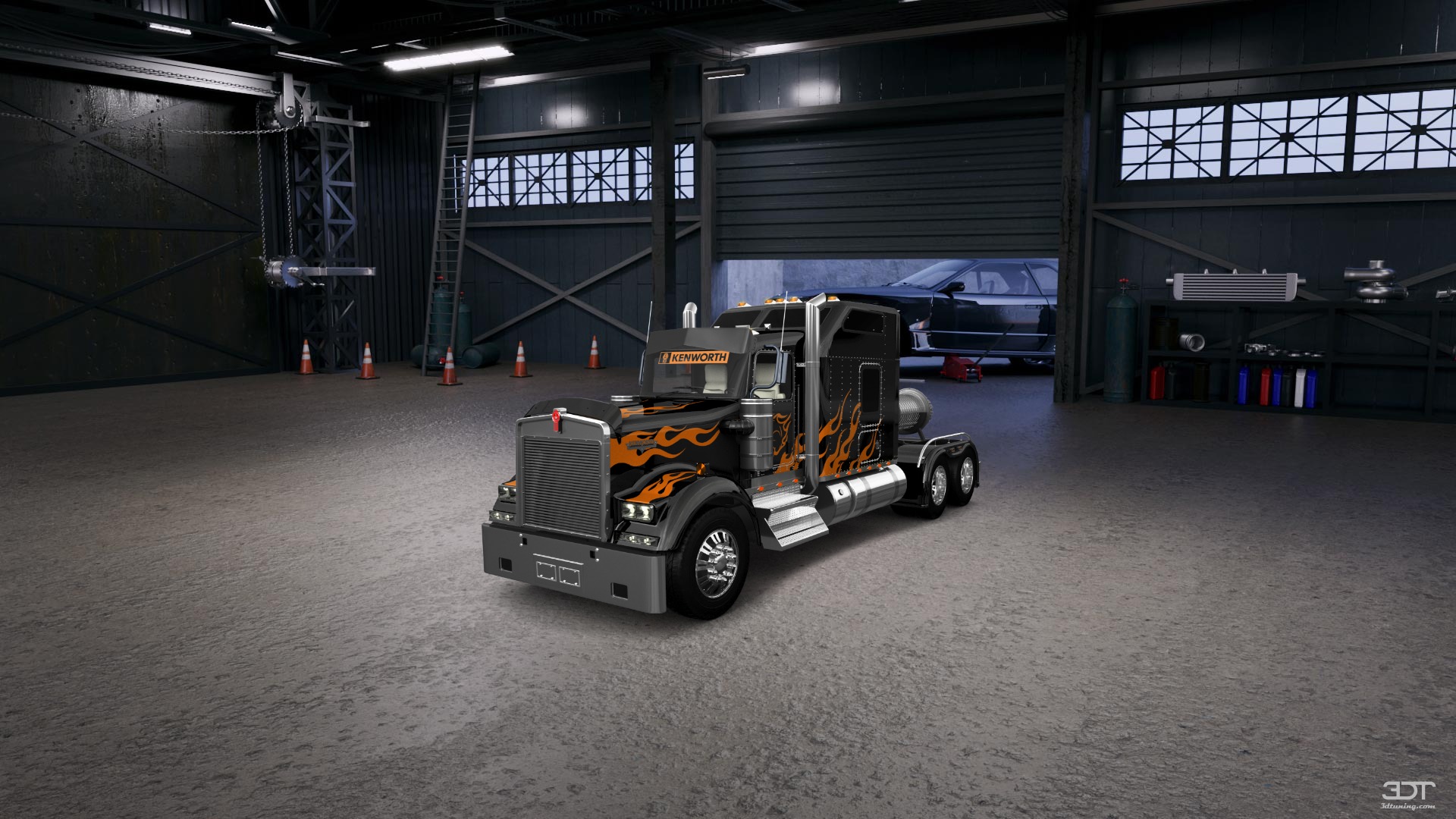 Kenworth W900 Sleeper Cab Truck 2015