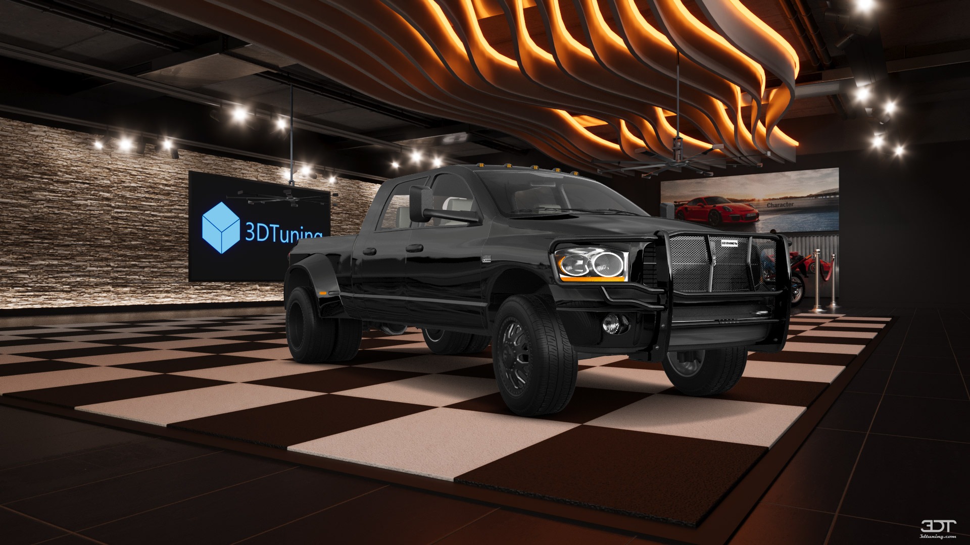 Dodge Ram 3500 Dually 4 Door pickup truck 2007