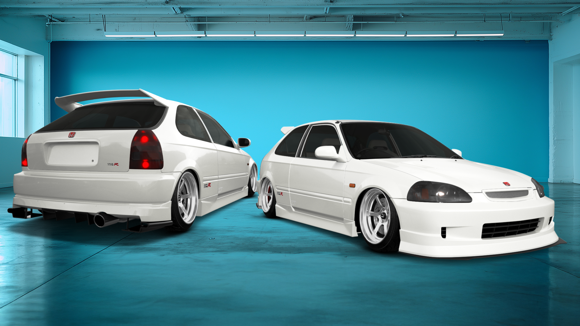 Honda Civic 3 Door Hatchback 1997 tuning