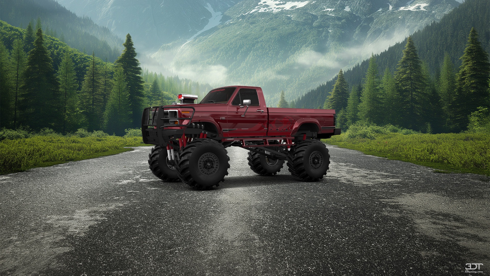 Ford F-150 2 Door pickup truck 1986