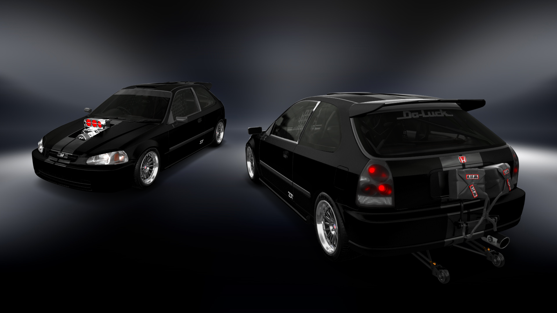 Honda Civic 3 Door Hatchback 1997 tuning
