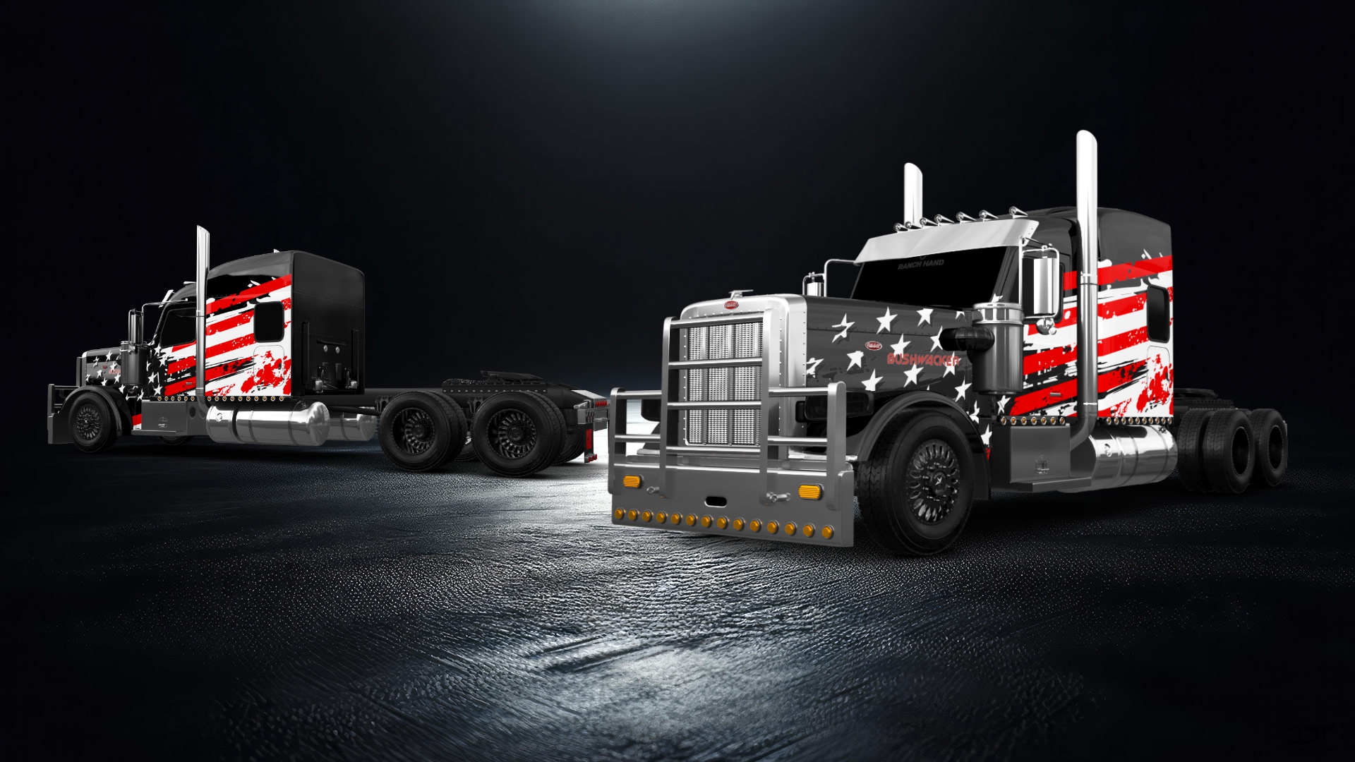 Peterbilt 589 Sleeper Cab Truck 2024 tuning