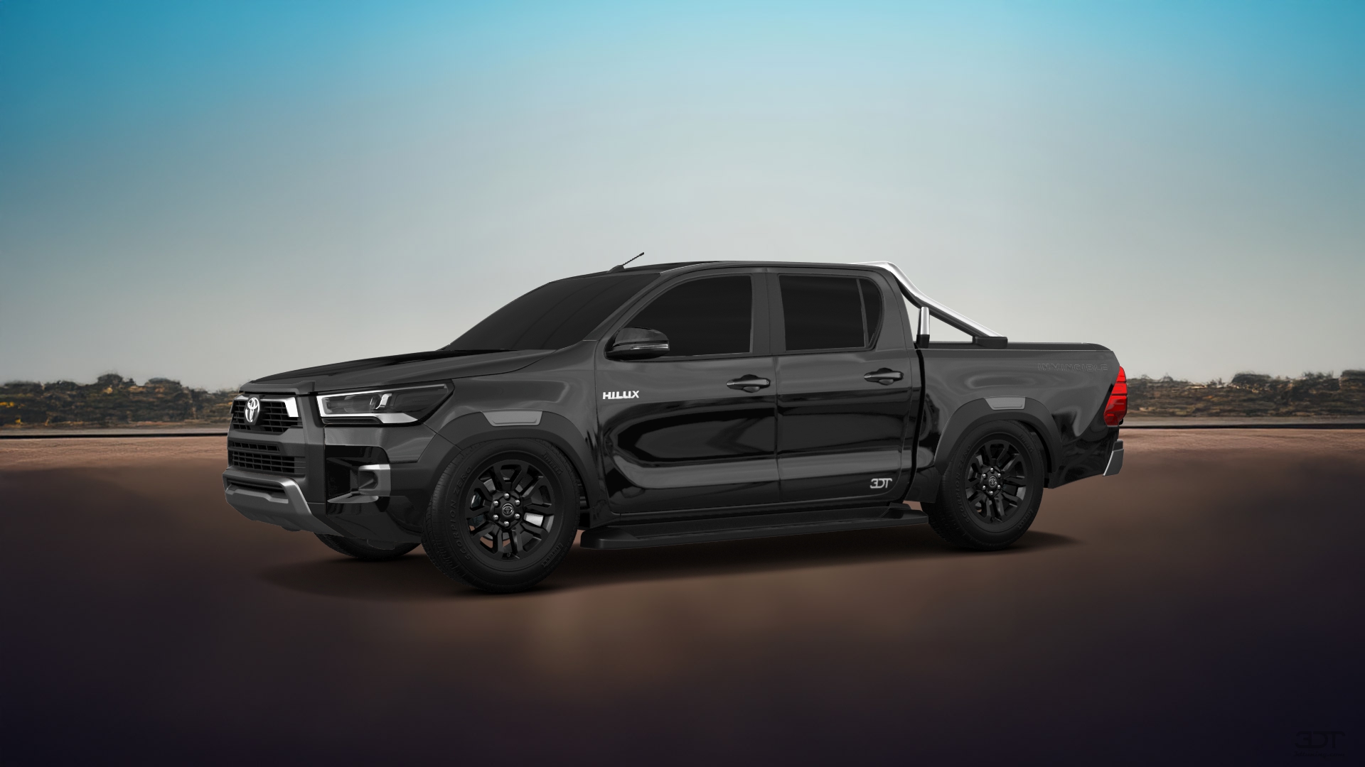 Toyota Hilux Double Cab 4 Door pickup truck 2015 tuning