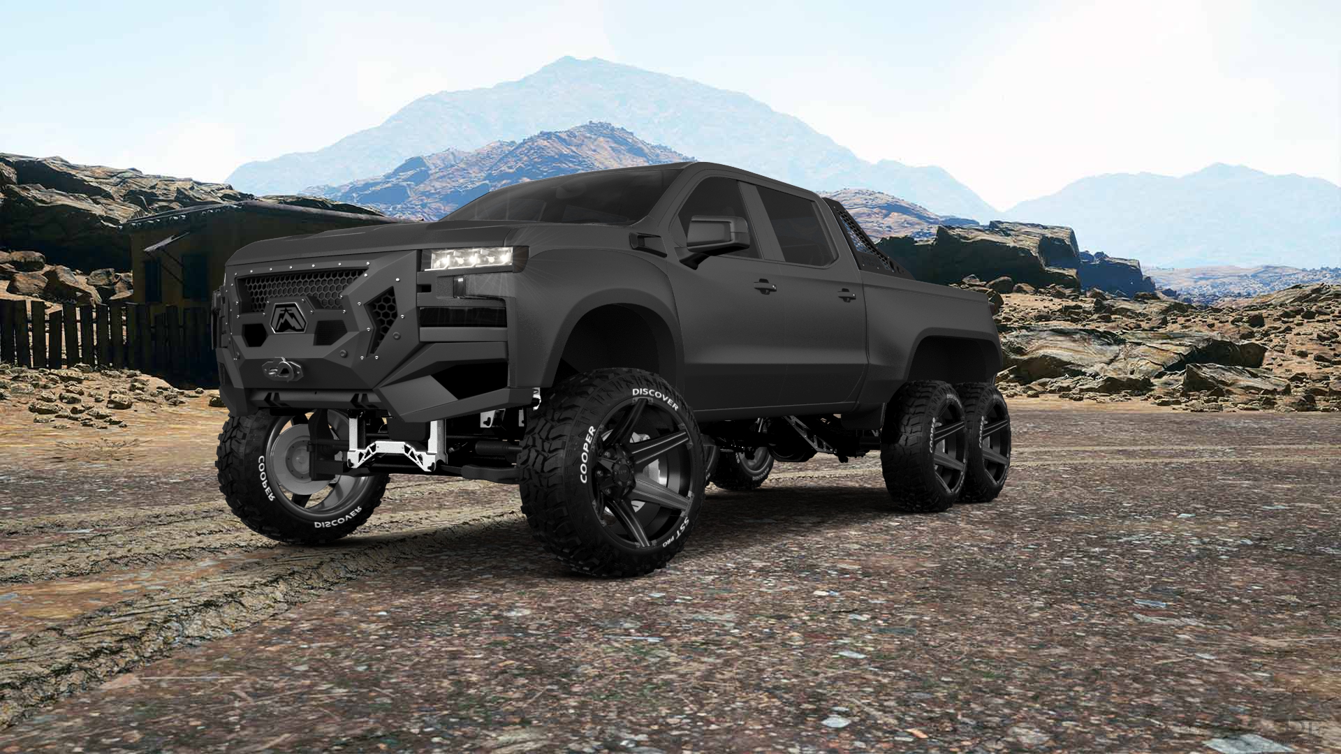 Chevrolet Silverado Hennessey Goliath 6X6 Truck 2020