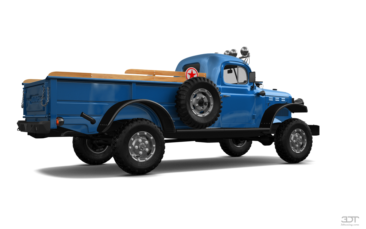 Dodge Power Wagon 2 Door pickup truck 1947 tuning