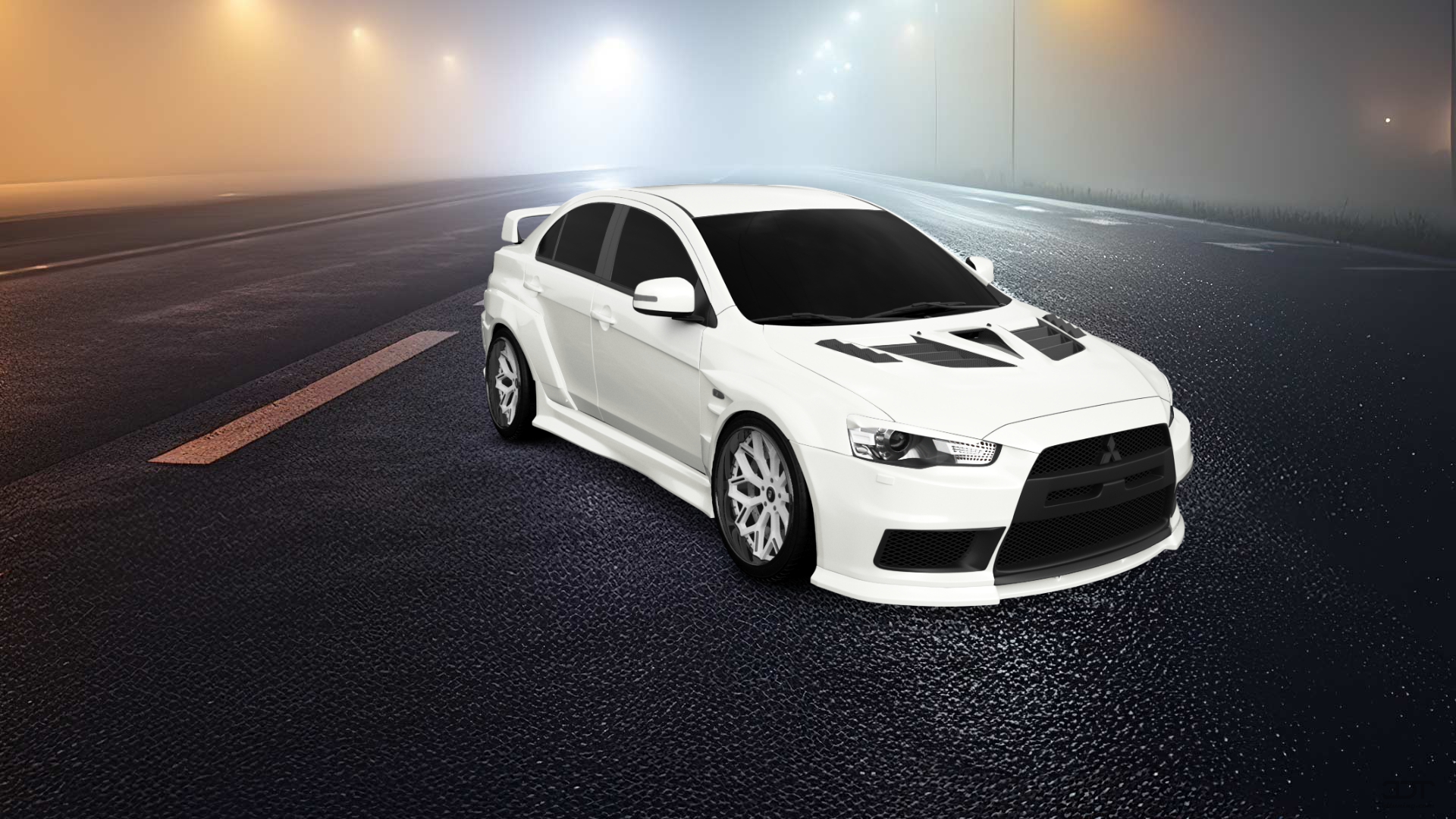 Mitsubishi Lancer Evolution X Sedan 2008