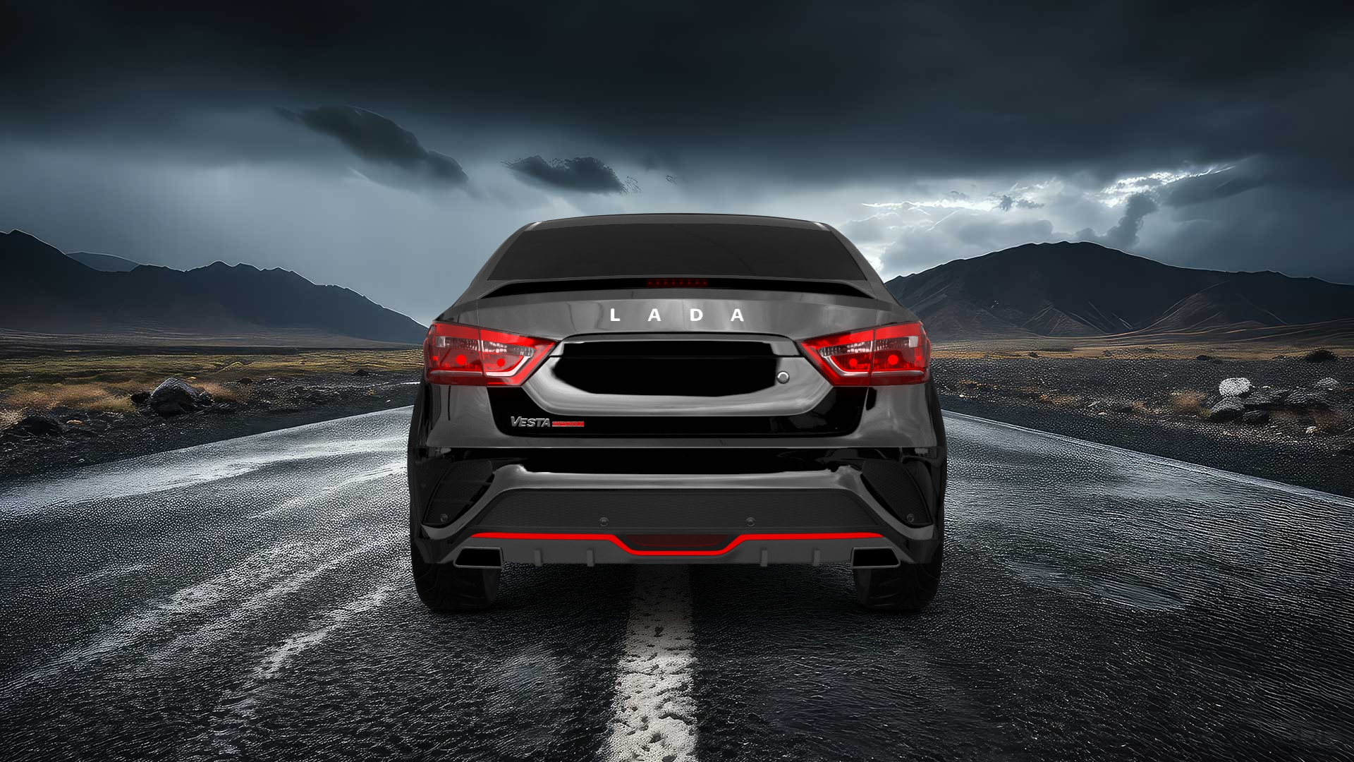 Lada Vesta 4 Door Saloon 2016 Images