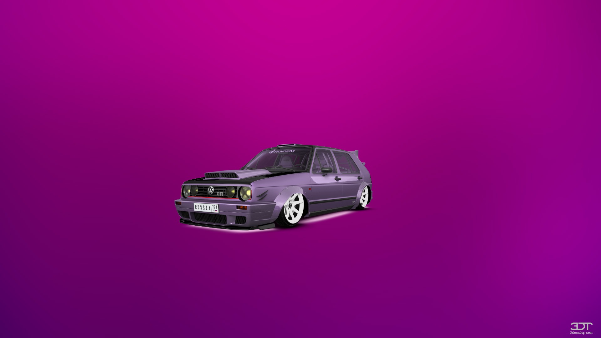 Volkswagen Golf Mk2 1983 — gaby's build with 64 parts | 3DTuning