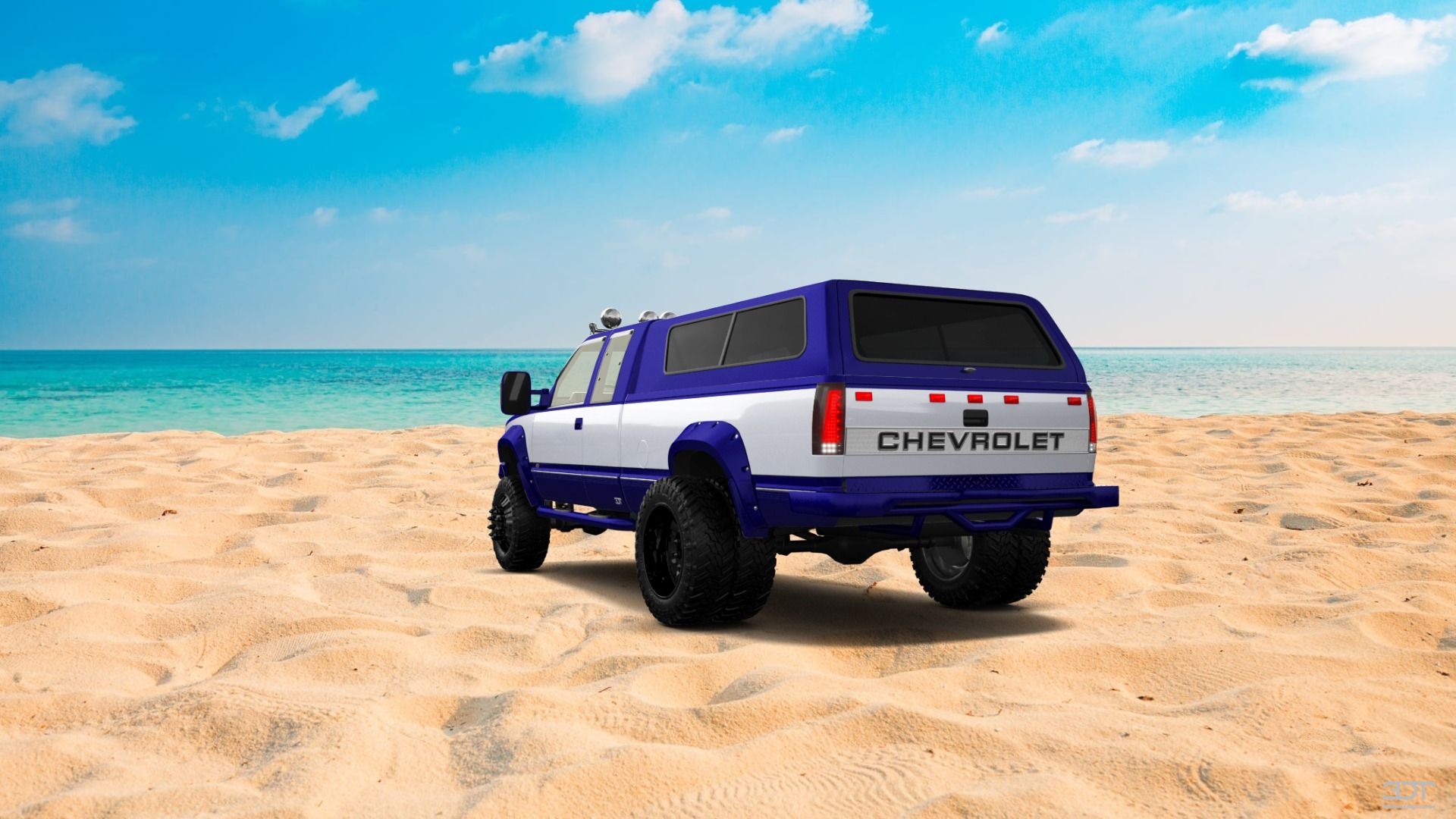 Chevrolet K3500 Extended Cab Pickup Truck 1988 Images