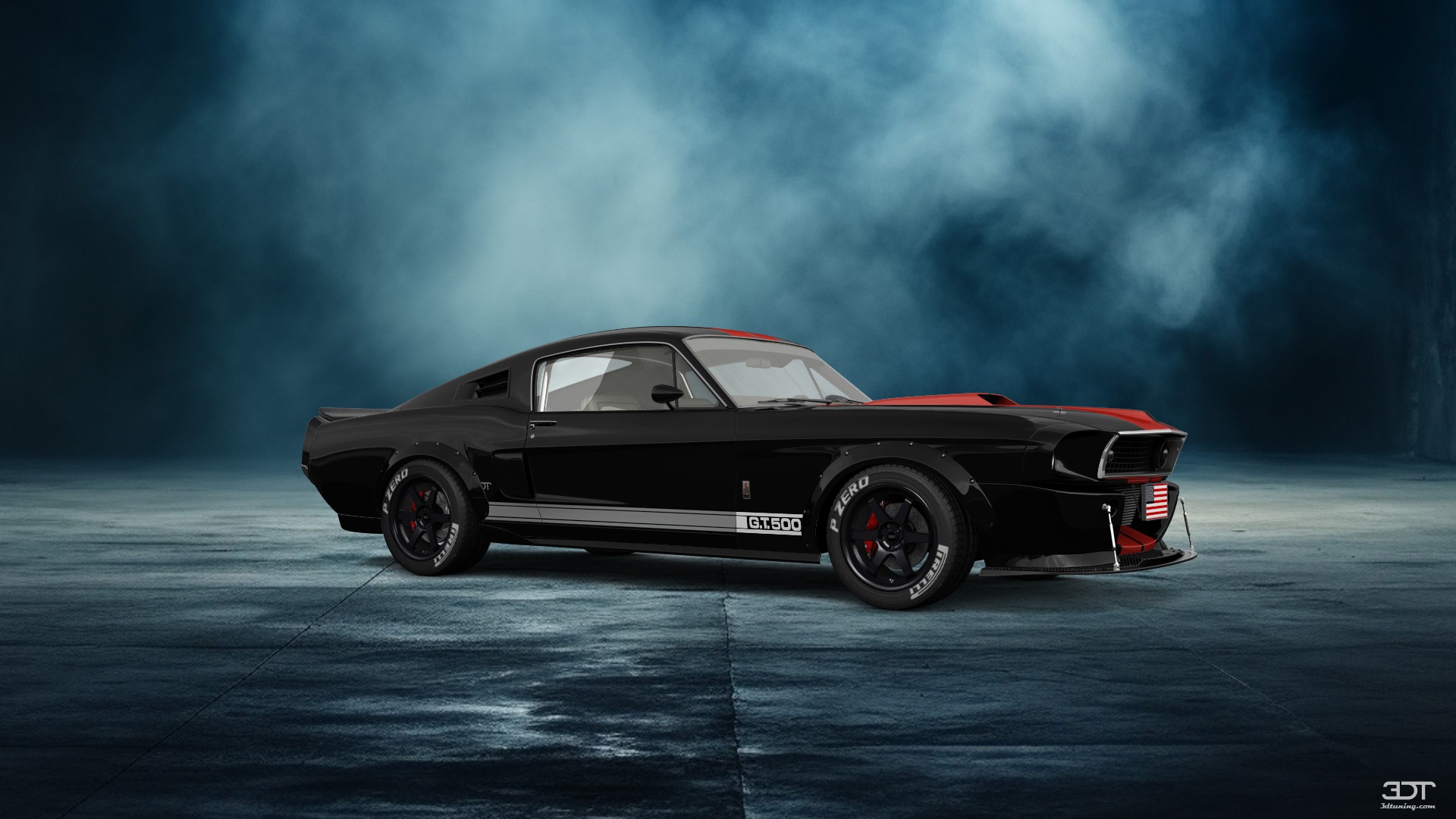 Mustang GT500 2 Door Coupe 1968