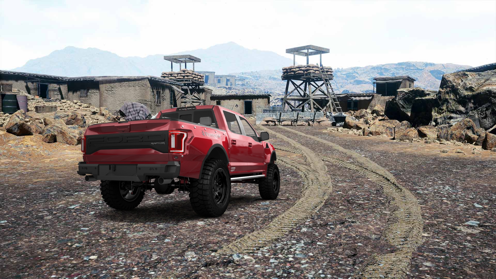 Ford F-150 Raptor 4 Door pickup truck 2017