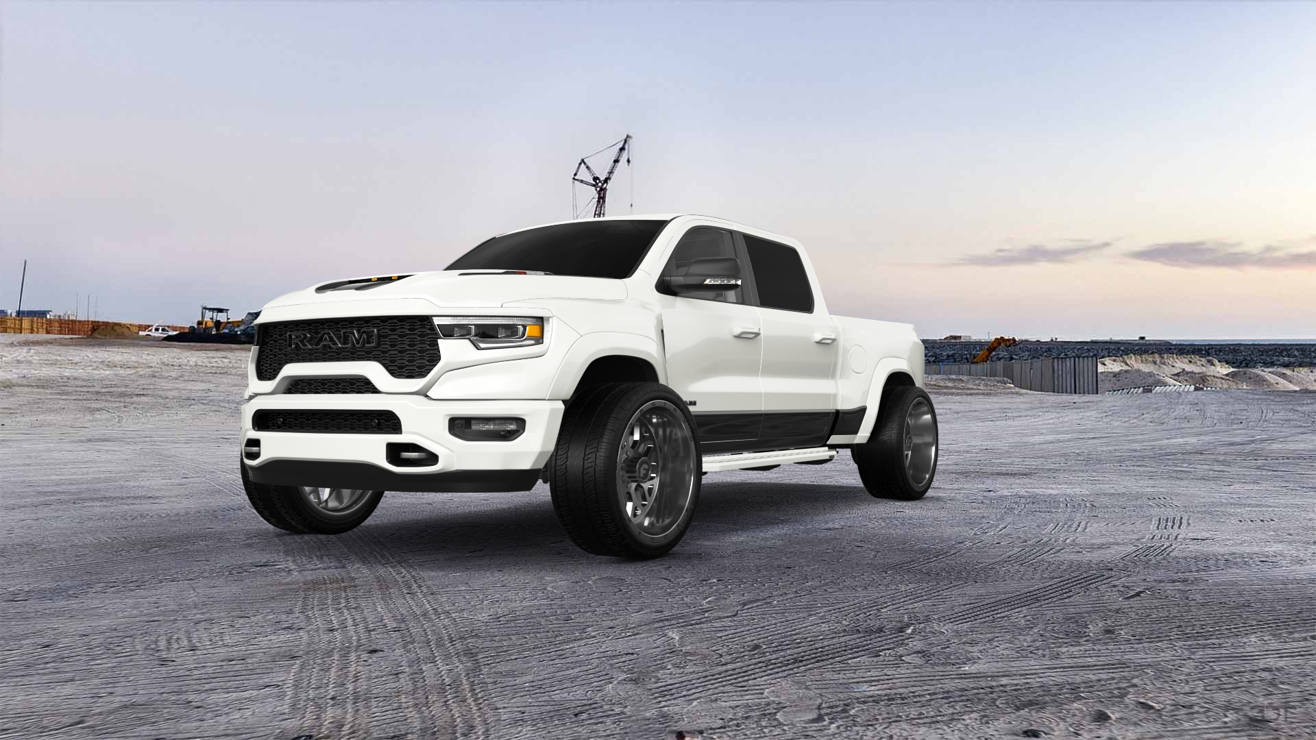Dodge Ram 1500 TRX 4 Door pickup truck 2021