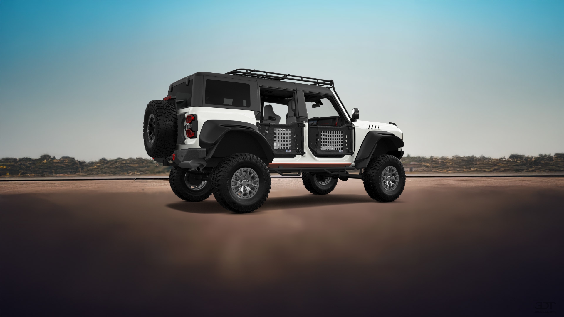Ford Bronco Raptor 4 Door pickup truck 2022 tuning