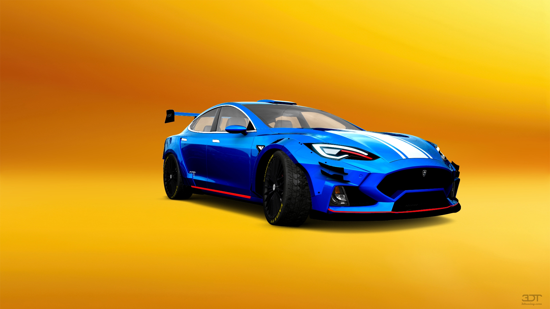 Tesla Model S 5 Door Liftback 2013 tuning
