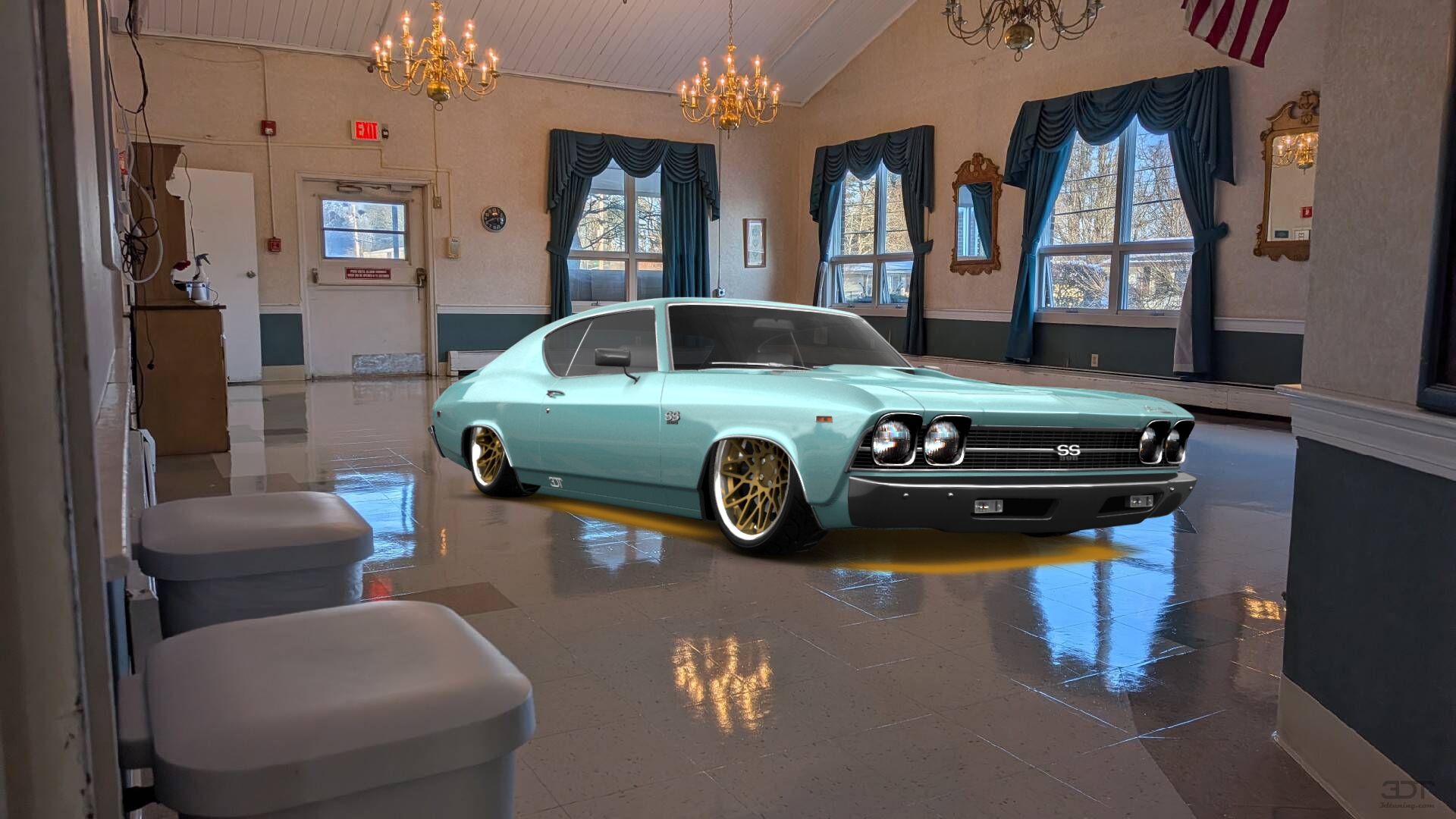 Chevrolet Chevelle SS 2 Door Hardtop 1969 tuning