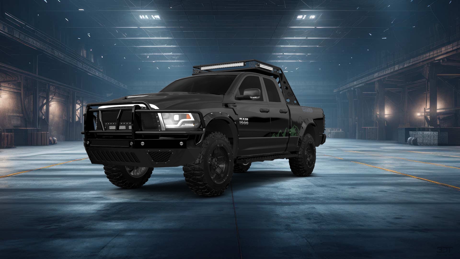 Dodge Ram 1500 6.4' box Extended Cab 4 Door pickup truck 2009