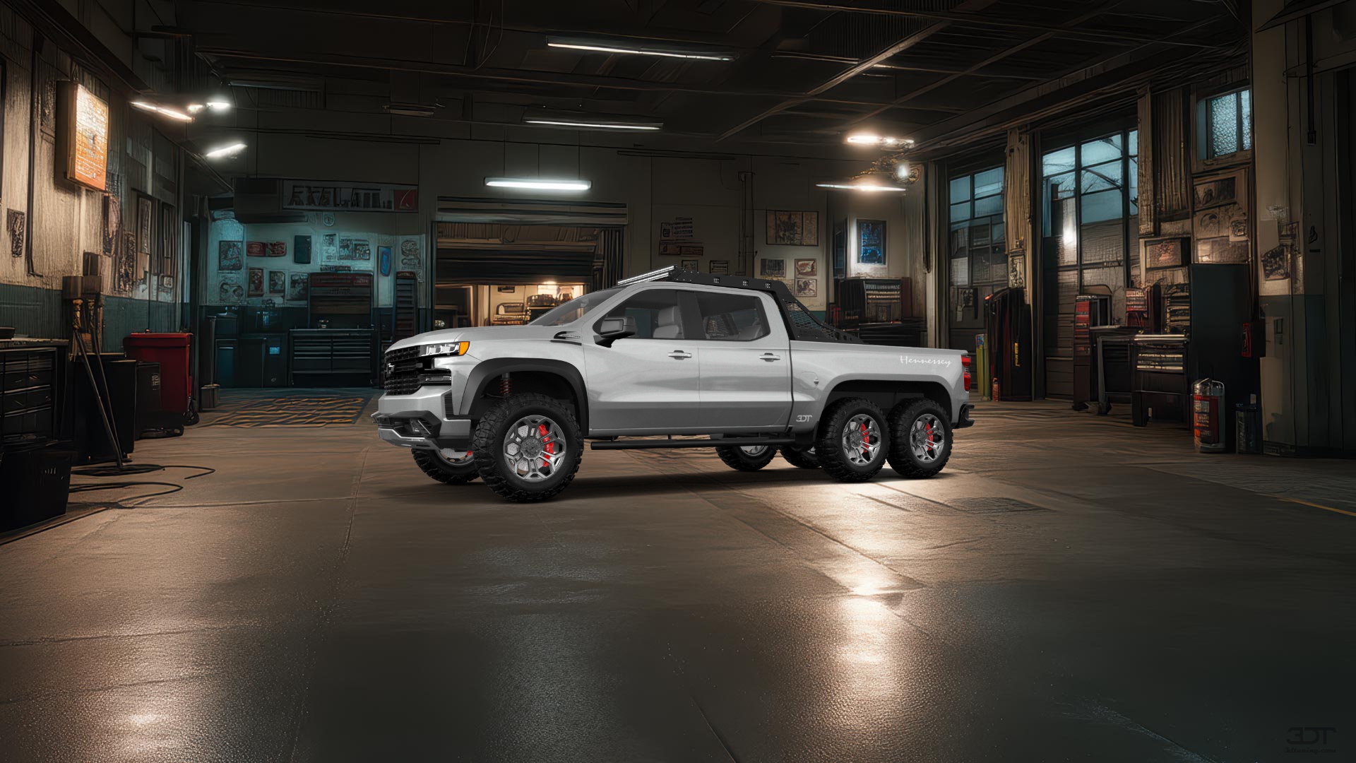 Chevrolet Silverado Hennessey Goliath 6X6 Truck 2020 tuning