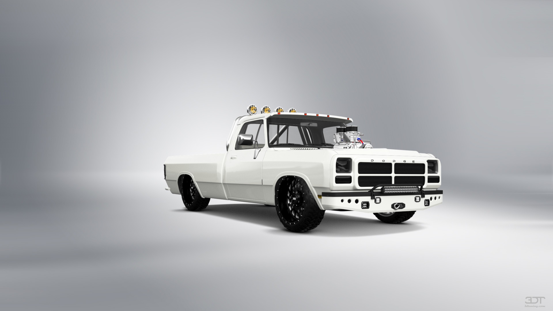 Dodge Ram 2 Door pickup truck 1991 tuning