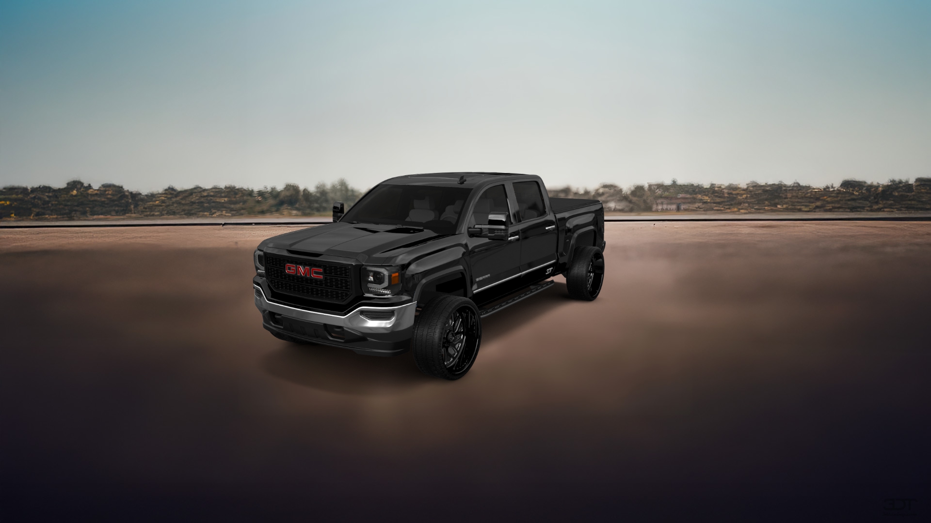 GMC Sierra 1500 Crew Cab 4 Door pickup truck 2016 tuning
