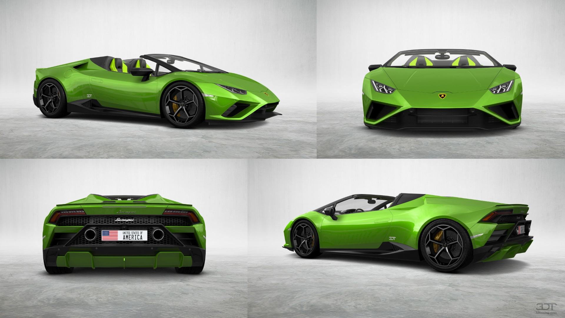 Lamborghini Huracan Spyder 2 Door Convertible 2016