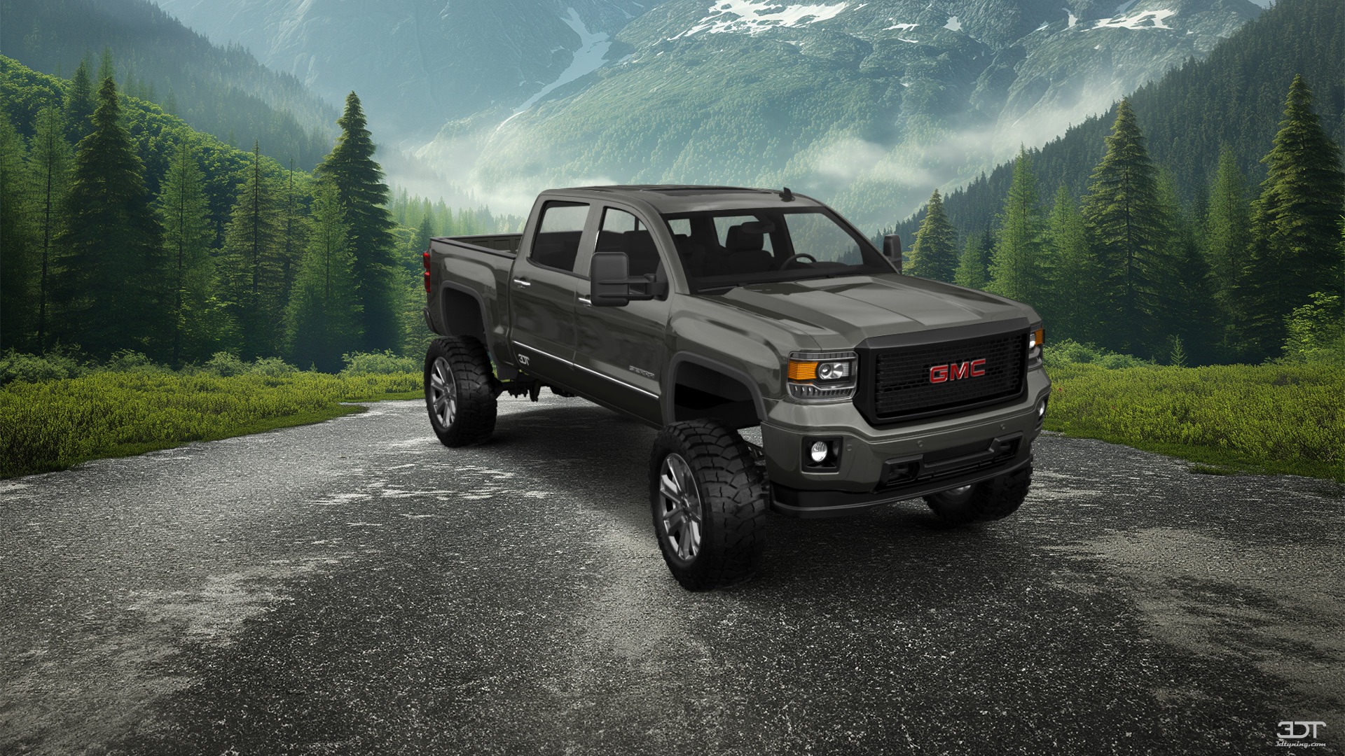 GMC Sierra 4 Door pickup truck 2014