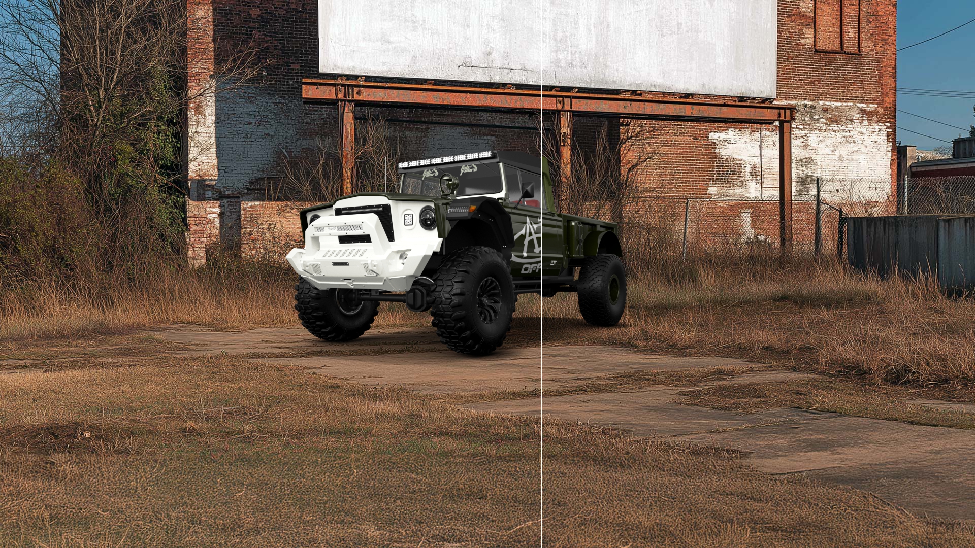 Jeep Kaiser M715 2 Door pickup truck 1968 tuning