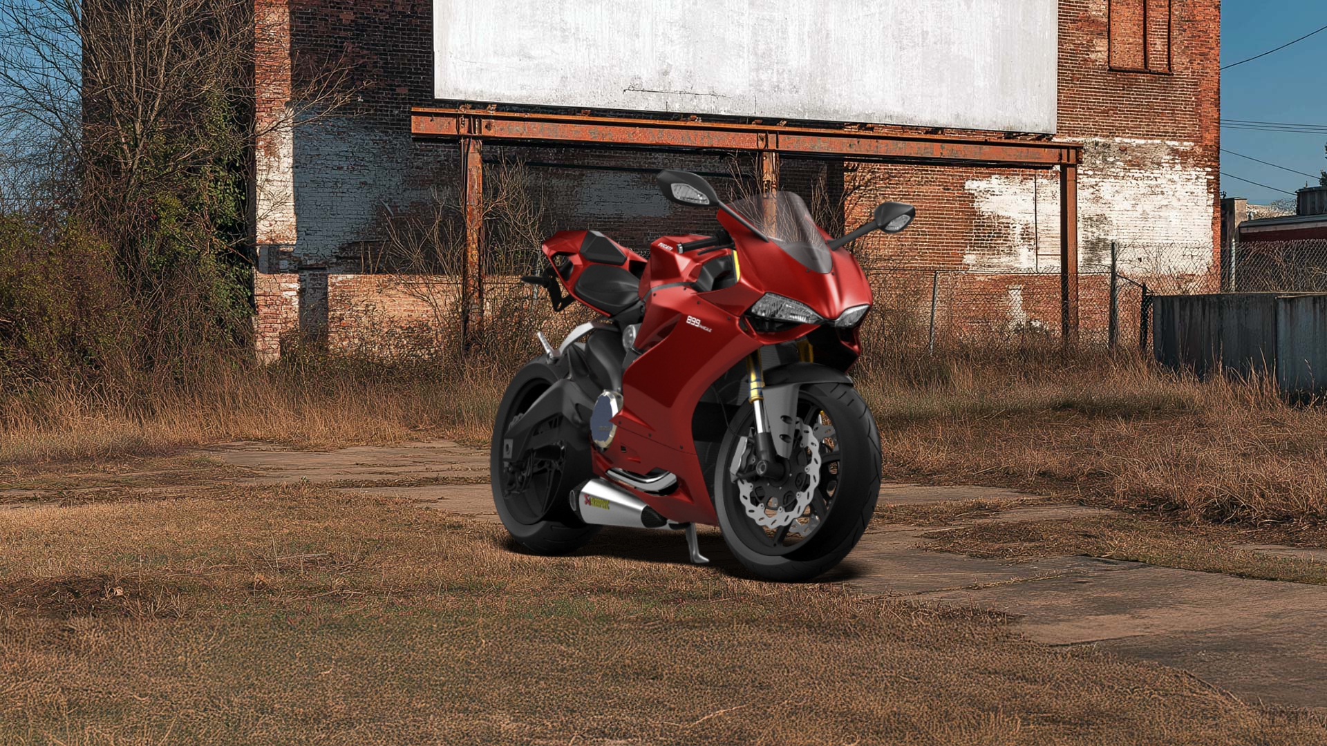 Ducati 899 Panigale Sport Bike 2015 tuning