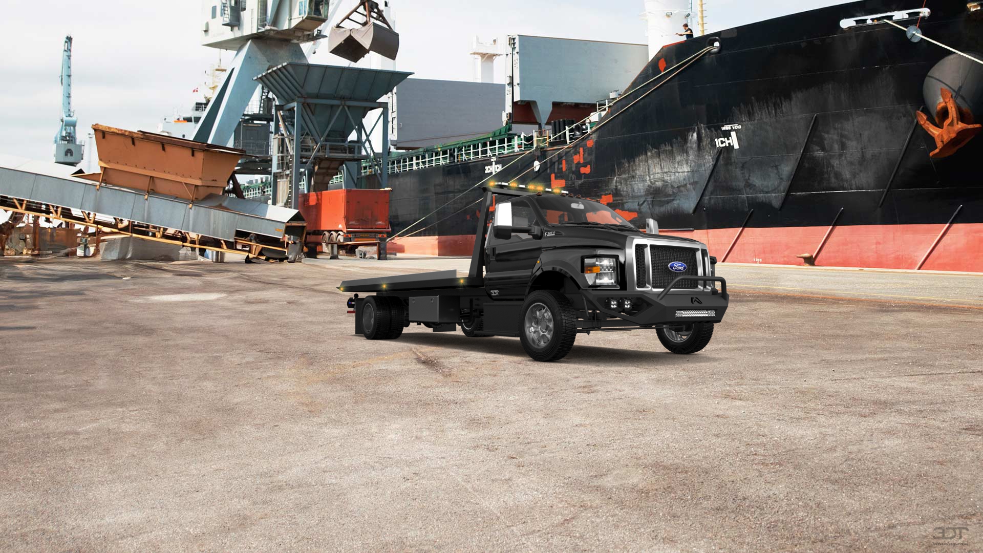 Ford F-650 Tow Truck Pickup 2016 tuning