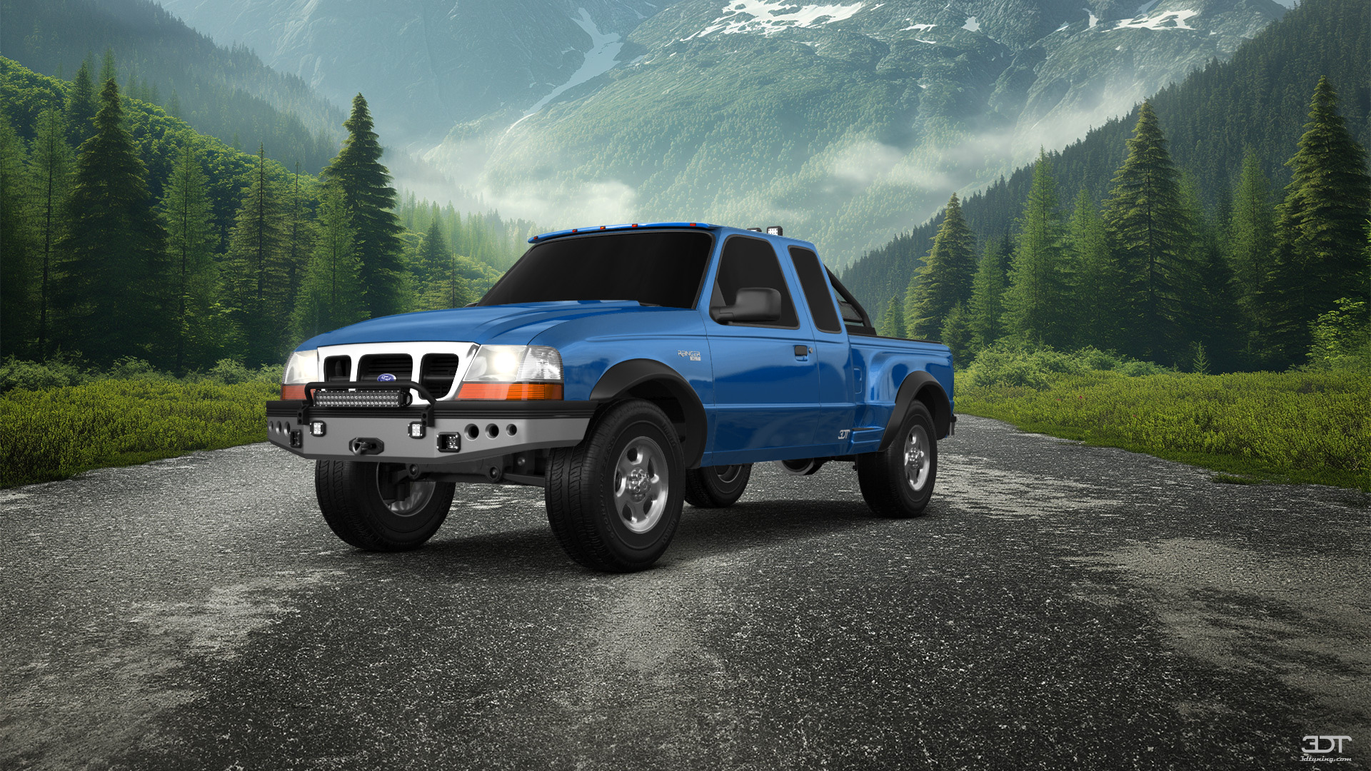 Ford Ranger Flareside 2 Door pickup truck 1998