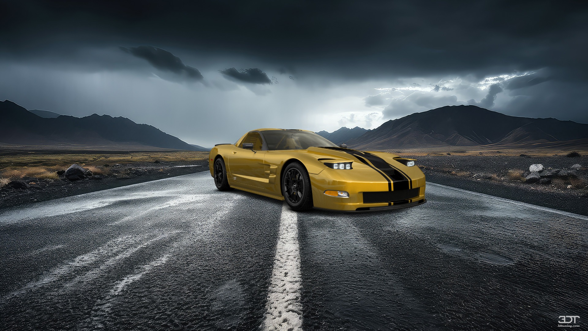 Chevrolet Corvette C5 Fastback 2 Door Coupe 1997 tuning