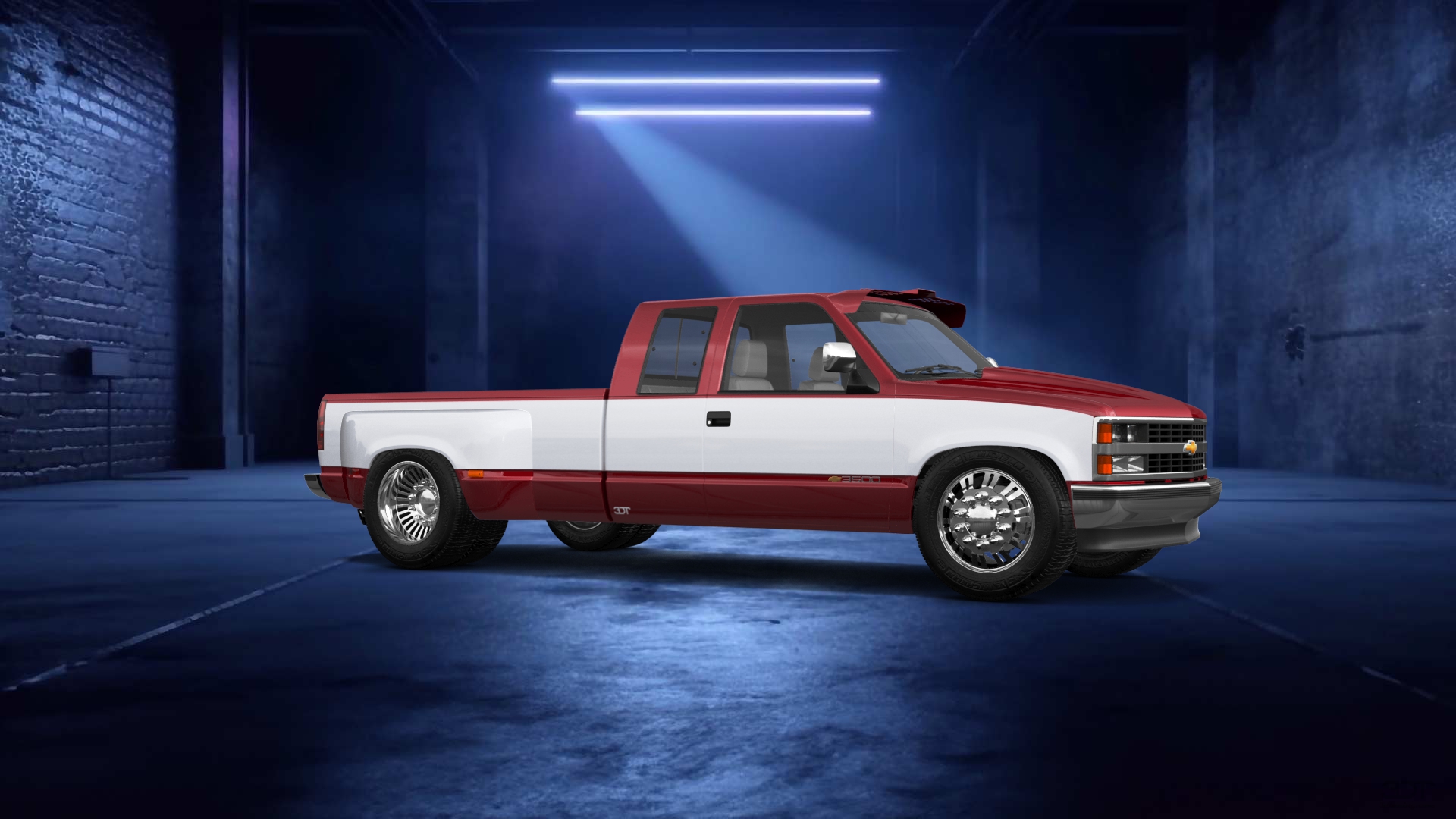 Chevrolet K3500 Extended Cab Pickup Truck 1988