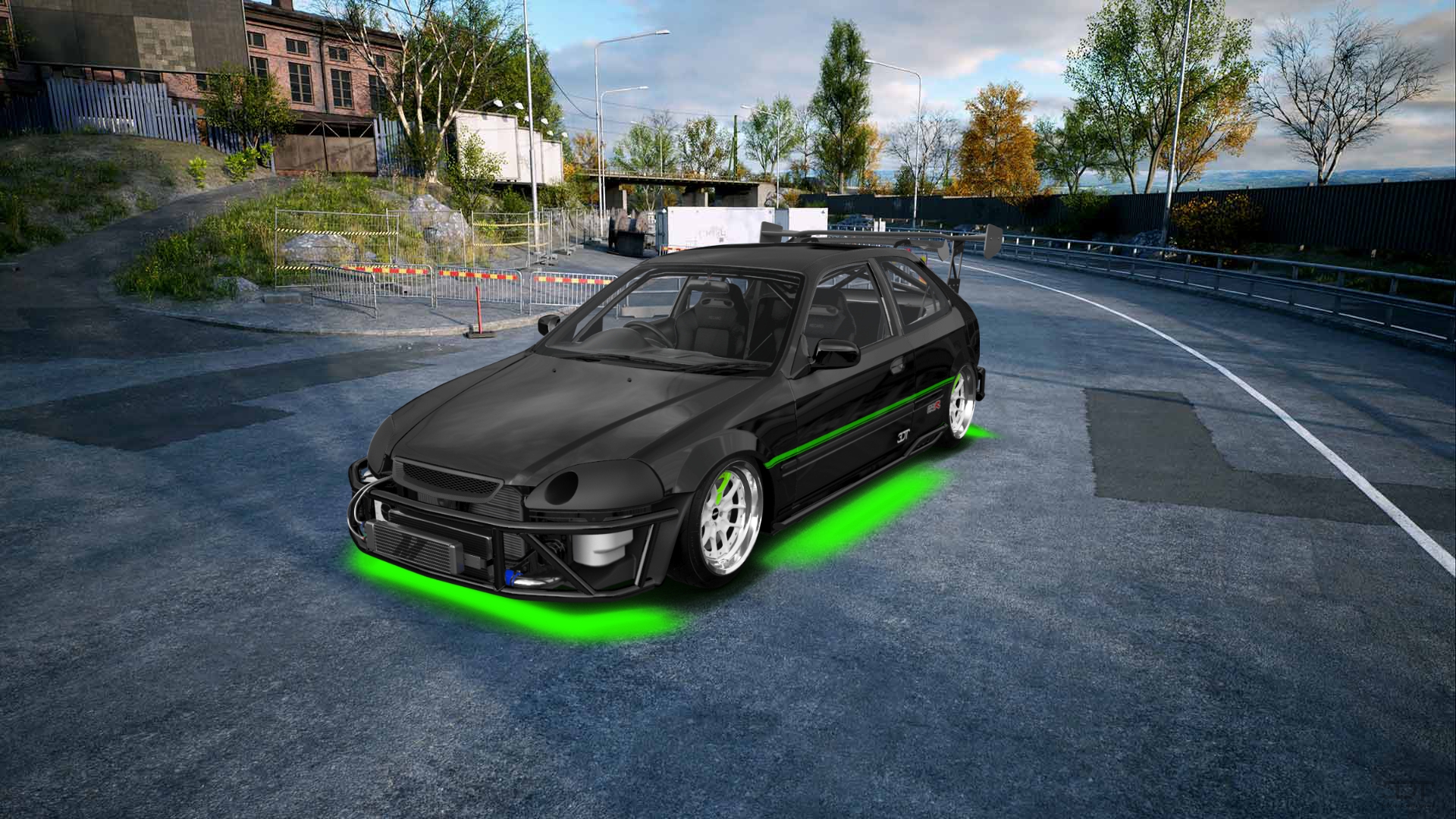 Honda Civic 3 Door Hatchback 1997 tuning